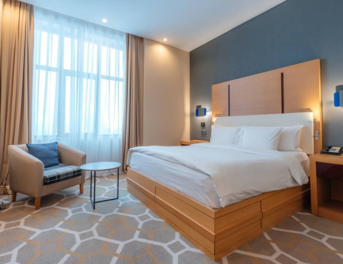 Супериор Кинг с боковым видом на горы - Отель Novotel Resort and Spa Krasnaya Polyana / Новотель Резорт и Спа Красная Поляна