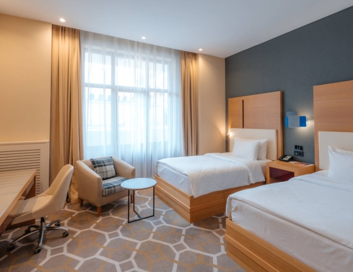 Супериор Супериор TWIN с видом на бассейн - Отель Novotel Resort and Spa Krasnaya Polyana / Новотель Резорт и Спа Красная Поляна