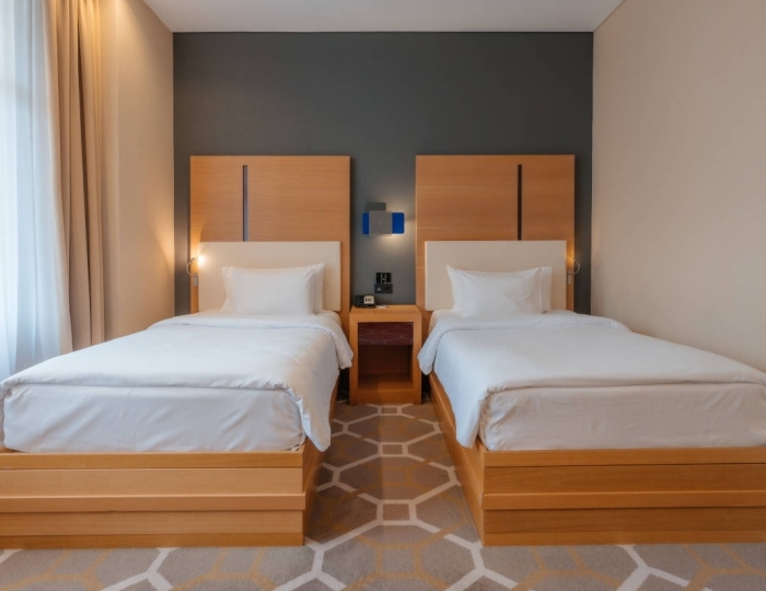 Супериор Твин с видом на бассейн - Отель Novotel Resort and Spa Krasnaya Polyana / Новотель Резорт и Спа Красная Поляна