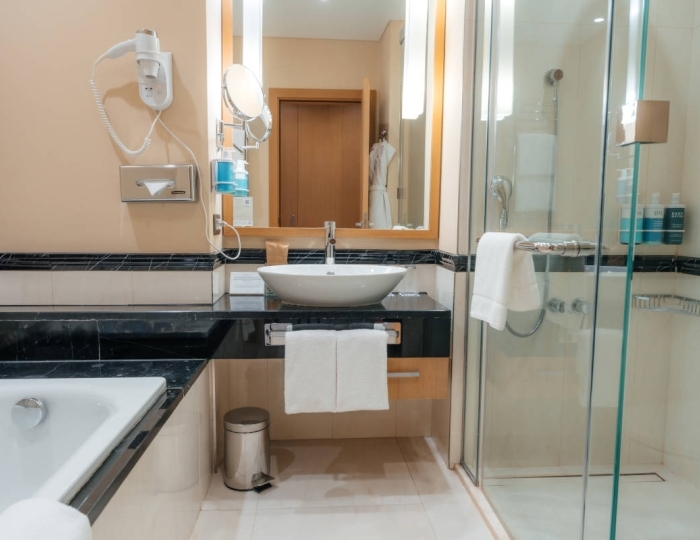 Супериор Твин с видом на бассейн - Отель Novotel Resort and Spa Krasnaya Polyana / Новотель Резорт и Спа Красная Поляна