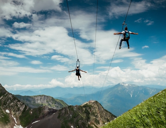 Развлечения круглый год на территории курорта Красная Поляна (ex. Горки Город) - Отель Novotel Resort and Spa Krasnaya Polyana / Новотель Резорт и Спа Красная Поляна