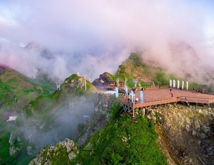 Летние развлечения на территории курорта Красная Поляна (ex. Горки Город) - Отель Novotel Resort and Spa Krasnaya Polyana / Новотель Резорт и Спа Красная Поляна